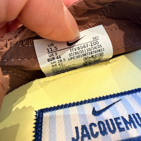 Nike Jacquemus Brown Moon Sneaker Shoes - Picture 7 of 13
